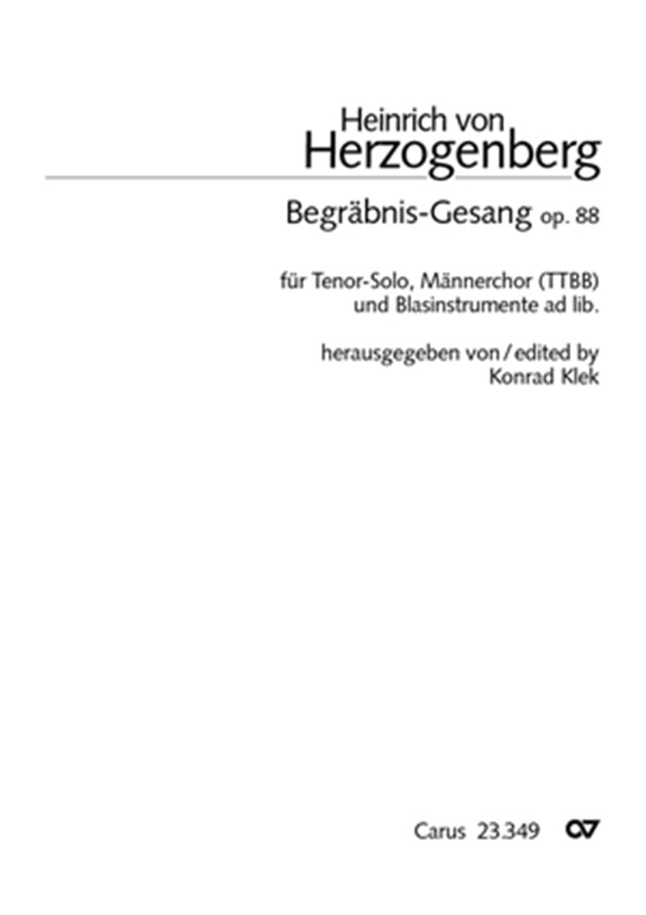 Begräbnis-Gesang